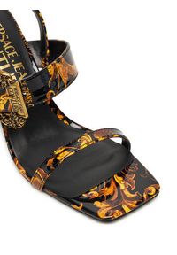 Versace Jeans Couture Sandały 79VA3S71 Czarny. Kolor: czarny. Materiał: skóra #5