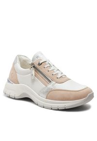 Remonte Sneakersy D0G09-81 Biały. Kolor: biały. Materiał: skóra #6