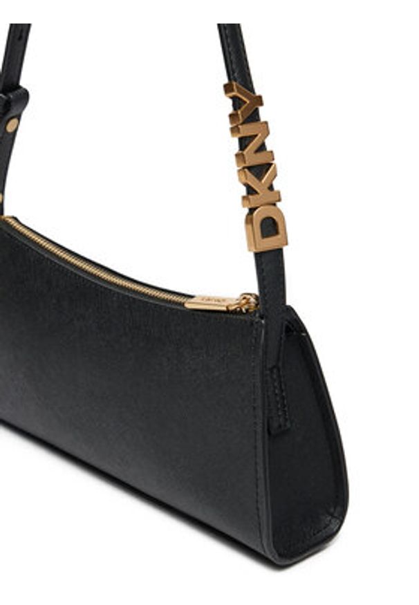DKNY Torebka Avril R433YG57 Czarny. Kolor: czarny. Materiał: skórzane