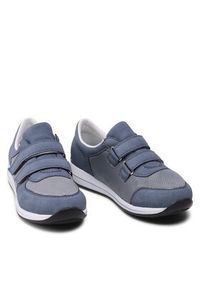 Rieker Sneakersy N1168-14 Niebieski. Kolor: niebieski. Materiał: materiał #3