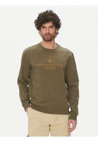 Aeronautica Militare Bluza 251FE2005F459 Khaki Regular Fit. Kolor: brązowy. Materiał: bawełna #1