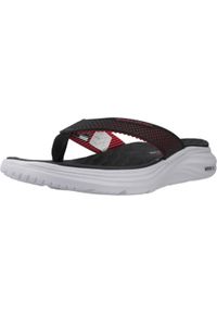 skechers - Sandały SKECHERS SAYTO Czarny. Kolor: czarny. Materiał: syntetyk. Sport: fitness, pływanie