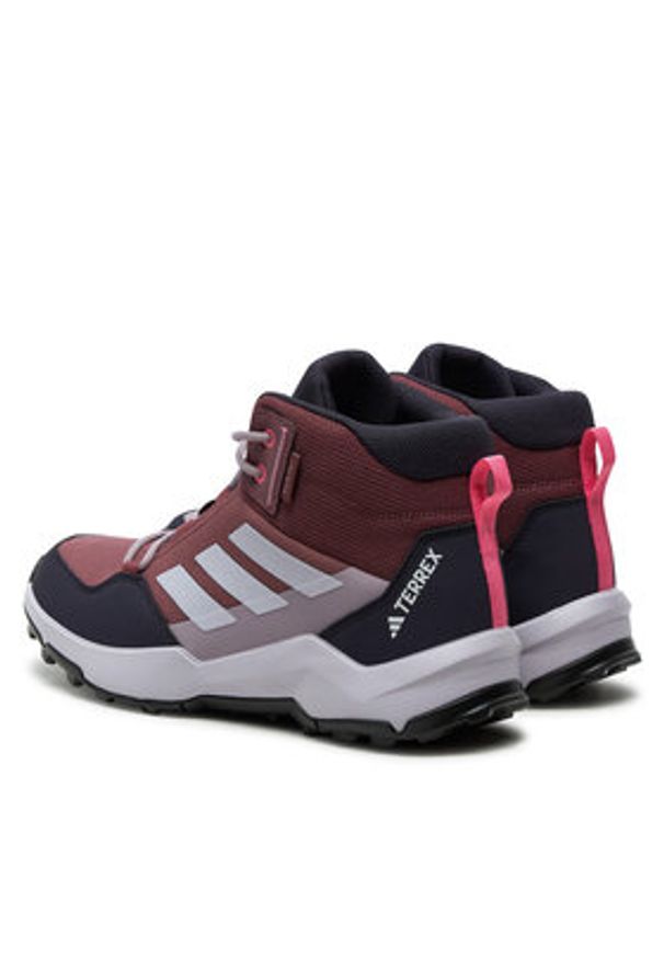 Adidas - adidas Trekkingi Terrex Ax4r Mid Rain.Rdy IF6519 Brązowy. Kolor: brązowy. Materiał: materiał. Model: Adidas Terrex. Sport: turystyka piesza