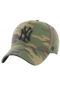 Męska czapka z daszkiem 47 Brand MLB New York Yankees MVP Cap. Kolor: zielony. Materiał: bawełna