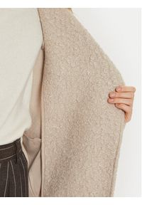 Gina Tricot Płaszcz zimowy 24039 Beżowy Oversize. Kolor: beżowy. Materiał: syntetyk. Sezon: zima #5