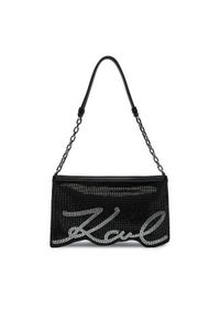 Karl Lagerfeld - KARL LAGERFELD Torebka 245W3078 Czarny. Kolor: czarny. Materiał: skórzane