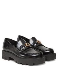 Guess Loafersy FLTYNK ELE14 Czarny. Kolor: czarny. Materiał: skóra #3