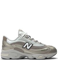 Buty młodzieżowe New Balance GC1000NK - złote. Kolor: złoty. Materiał: syntetyk, materiał. Szerokość cholewki: normalna #1