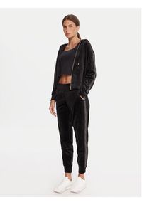 DKNY Sport Spodnie dresowe DP5P3706 Czarny Regular Fit. Kolor: czarny. Materiał: syntetyk #4