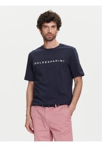 Baldessarini T-Shirt B4 20082.5293 Granatowy Regular Fit. Kolor: niebieski. Materiał: bawełna #1