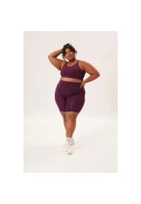 GIRLFRIEND COLLECTIVE - Spodenki treningowe damskie Girlfriend Collective Compressive. Kolor: wielokolorowy, fioletowy, czerwony. Długość: krótkie. Sezon: lato #2