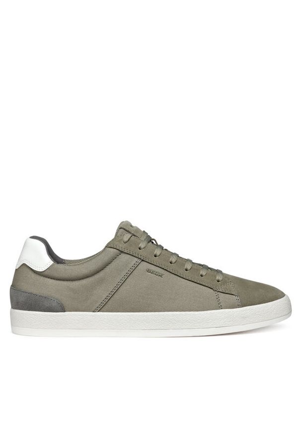 Geox Sneakersy U Serifos U55LSB 01022 C3016 Khaki. Kolor: brązowy. Materiał: materiał