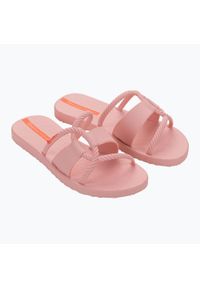 Klapki damskie Ipanema Diversa Slide. Kolor: różowy. Styl: sportowy #1
