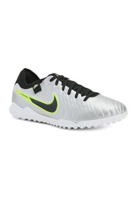 Buty piłkarskie męskie Nike Tiempo Legend 10 Pro TF. Kolor: szary. Sport: piłka nożna