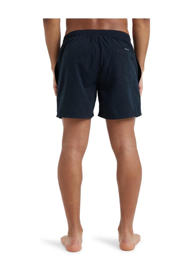 Quiksilver - Szorty kąpielowe dla Mężczyzn SPL FINELINE 15" Czarny. Kolor: brązowy, zielony, wielokolorowy. Materiał: poliester, materiał. Styl: sportowy
