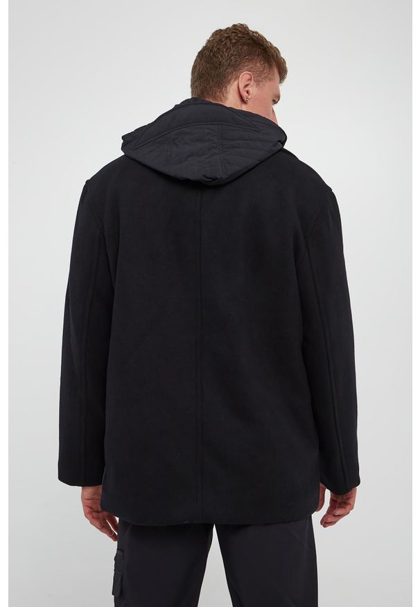 Armani Exchange - Płaszcz męski wełniany ARMANI EXCHANGE. Materiał: wełna