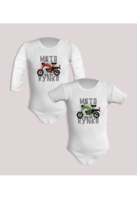 nikiniki - Motorynka — body (Rozmiar: 6M; Długość rękawa: krótki; Kolor nadruku: zielony; Rodzaj nadruku: Motorynka). Kolor: zielony. Materiał: bawełna. Wzór: nadruk