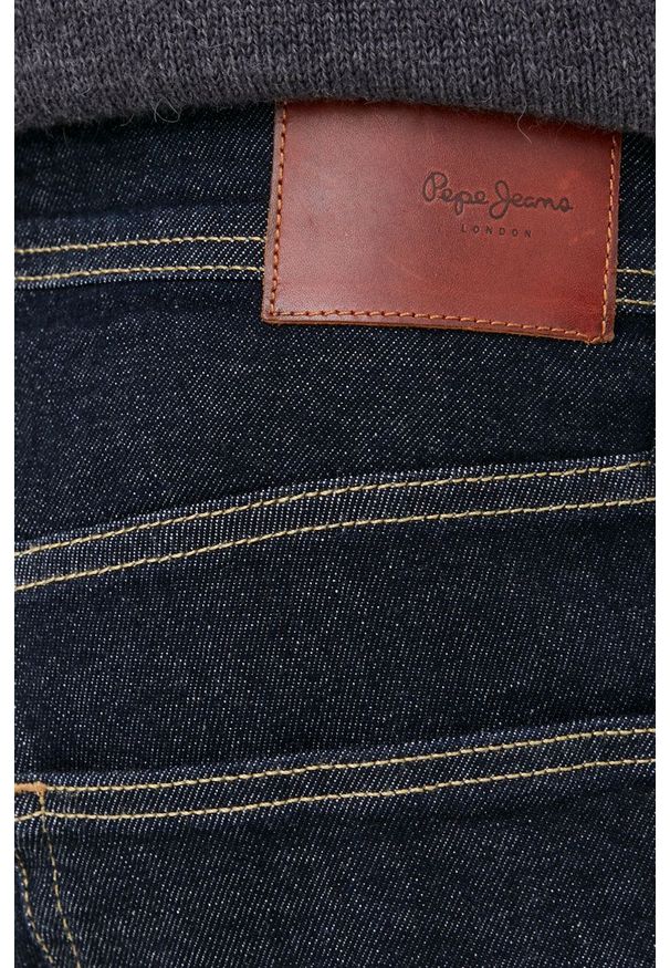 Pepe Jeans Jeansy Cash męskie. Kolor: niebieski