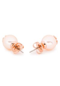 Tory Burch Kolczyki Crystal Pearl Stud Earring 11165514 Złoty. Materiał: złote. Kolor: złoty