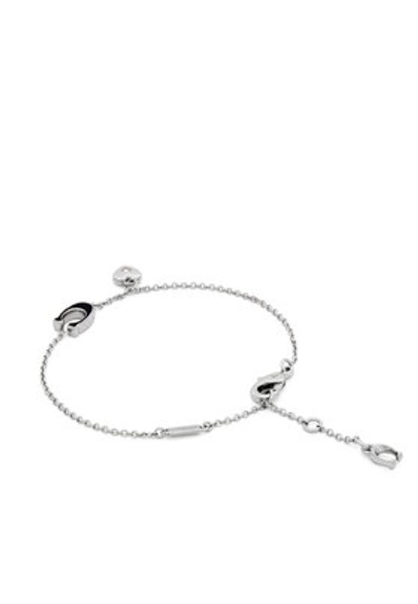 Coach Bransoletka 37571290 Srebrny. Materiał: metalowe. Kolor: srebrny