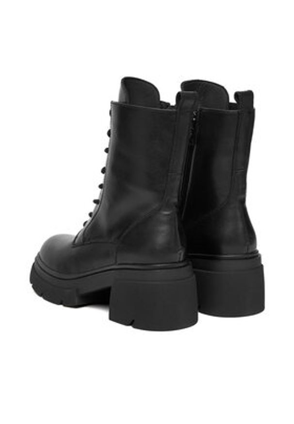 Badura Trzewiki C-AMARI-MX856-5 Czarny. Kolor: czarny. Materiał: skóra