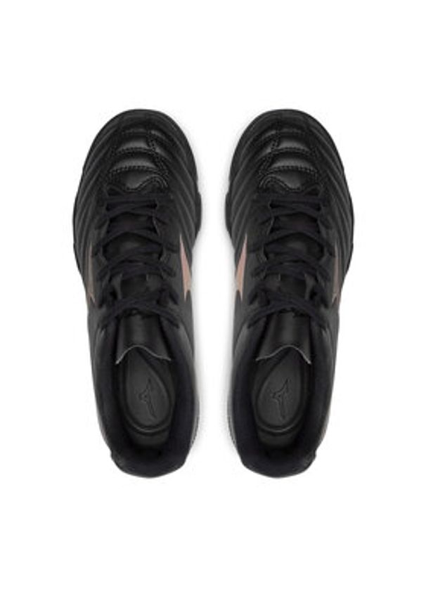 Mizuno Buty do piłki nożnej Monarcida II Sel AS Jr P1GE222599 Czarny. Kolor: czarny. Materiał: skóra