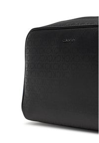 Calvin Klein Kosmetyczka Ck Sleek Washbag Mono K50K512944 Czarny. Kolor: czarny. Materiał: materiał