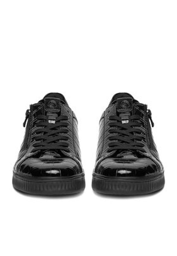 Remonte Sneakersy D2E01-00 Czarny. Kolor: czarny. Materiał: materiał, syntetyk