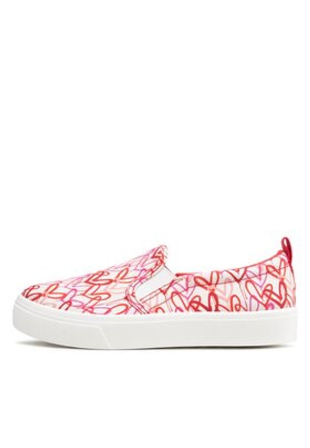skechers - Skechers Tenisówki Poppy 155503/WRPK Czerwony. Kolor: czerwony. Materiał: materiał