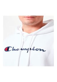 Champion - Bluza na co dzień męska CHAMPION ciepła z kapturem. Typ kołnierza: kaptur. Kolor: biały #2