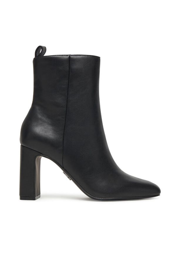Steve Madden Botki Adelisa SM11002626 Czarny. Kolor: czarny. Materiał: skóra