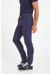 Trussardi Jeans - SPODNIE CLOSE 370 TRUSSARDI. Wzór: aplikacja #3
