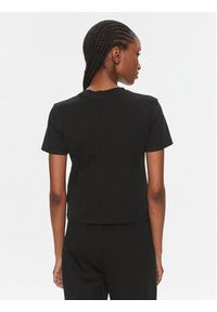 Calvin Klein Jeans T-Shirt Monologo Baby Tee J20J223113 Czarny Slim Fit. Kolor: czarny. Materiał: bawełna #3