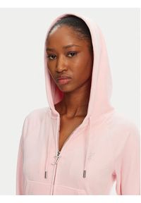 Juicy Couture Bluza Madison JCWA122001 Różowy Slim Fit. Kolor: różowy. Materiał: syntetyk #4