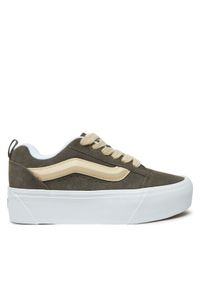 Vans Tenisówki Knu Stack VN000CP69JC1 Brązowy. Kolor: brązowy. Materiał: skóra, zamsz