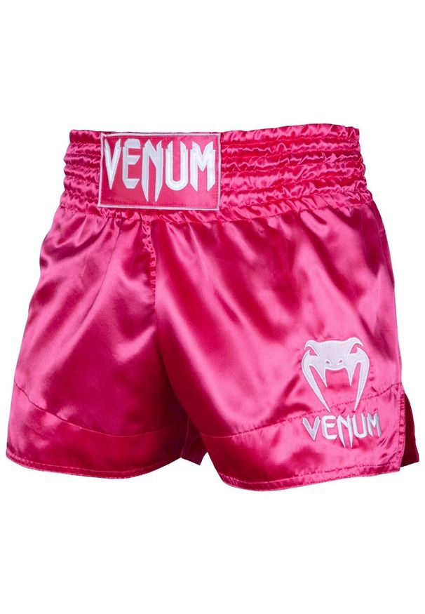 Spodenki do Muay Thai męskie VENUM Classic shorts. Kolor: różowy