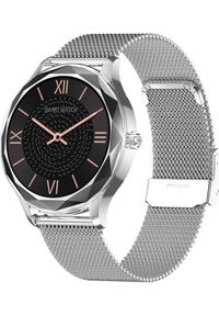 Smartwatch Pacific 27-1 Srebrny (17122). Rodzaj zegarka: smartwatch. Kolor: srebrny #1