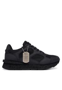Replay - REPLAY Sneakersy GMS68.000.C0107S Czarny. Kolor: czarny. Materiał: skóra