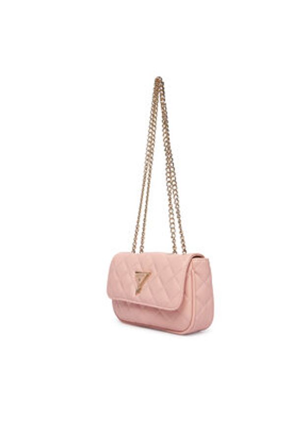 Guess Torebka J5YZ17 WGT10 Różowy. Kolor: różowy. Materiał: skórzane
