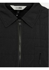 Rains Koszula Giron Liner Overshirt T1 19420 Czarny Regular Fit. Kolor: czarny. Materiał: syntetyk #7