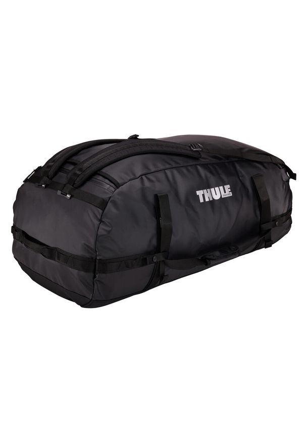 THULE - Torba podróżna Thule Chasm 130 L - black/black. Kolor: czarny