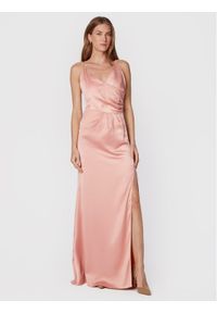 Rinascimento Sukienka wieczorowa CFC0018692002 Różowy Slim Fit. Kolor: różowy. Materiał: syntetyk. Styl: wizytowy #1