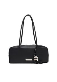 Karl Lagerfeld - KARL LAGERFELD Torebka B1W30005 Czarny. Kolor: czarny. Materiał: skórzane #7