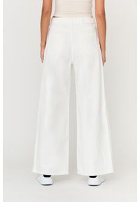 7 FOR ALL MANKIND Białe jeansy damskie Zoey Milk, Rozmiar 29. Kolor: biały. Styl: elegancki #6