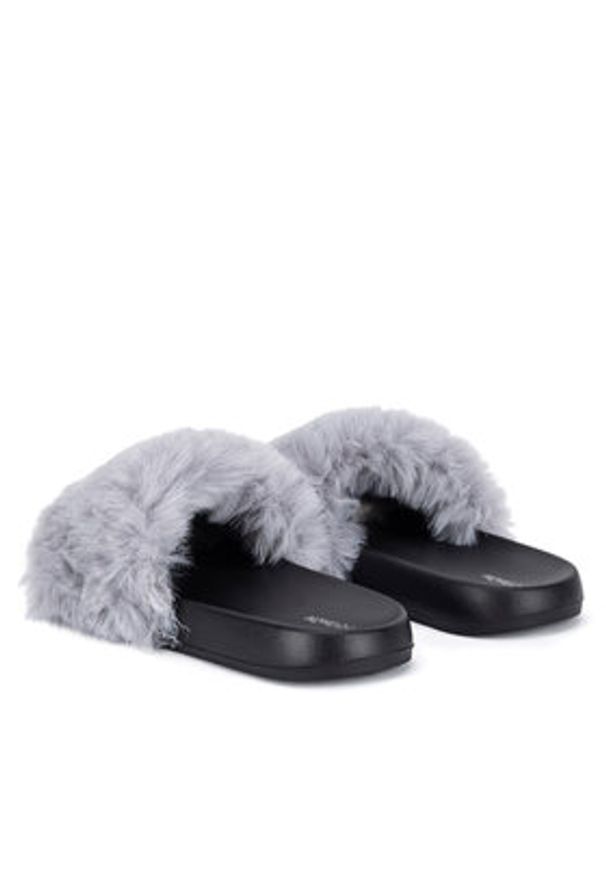 DeeZee Klapki WFA2783-1 Szary. Kolor: szary. Materiał: syntetyk