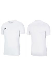 Koszulka sportowa męska z krótkim rękawem Nike Park VII. Kolor: biały. Długość rękawa: krótki rękaw. Technologia: Dri-Fit (Nike). Długość: krótkie. Sport: piłka nożna #2