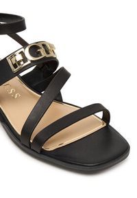 Guess Sandały FLJRUL LEA03 Czarny. Kolor: czarny. Materiał: skóra #6
