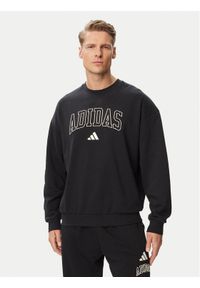 Adidas - adidas Bluza Seasonal Essentials Collegiate French Terry Crew KF4252 Czarny Regular Fit. Kolor: czarny. Materiał: bawełna #1