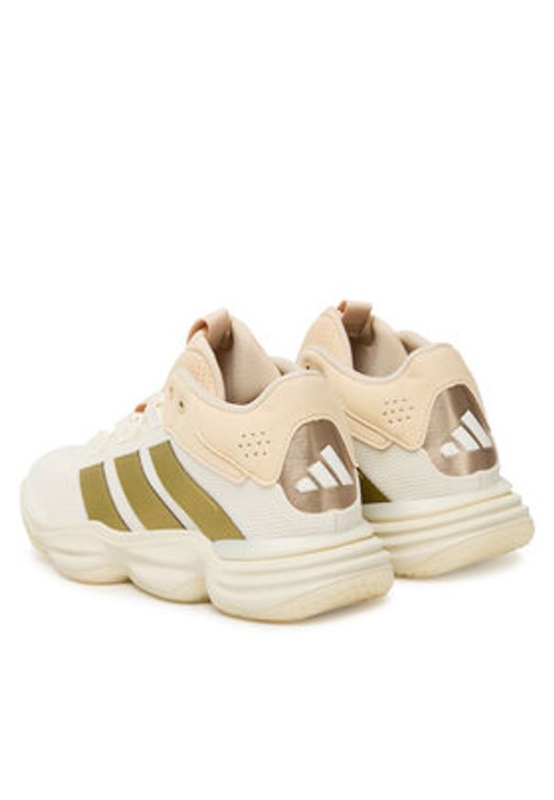 Adidas - adidas Buty halowe Court Stabil Indoor JP9833 Biały. Kolor: biały. Materiał: materiał