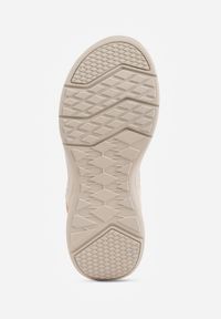 Renee - Jasnobeżowe Sandały z Wkładką ze Skóry Naturalnej i Zapięciem na Rzep Sambuca. Zapięcie: rzepy. Kolor: beżowy. Materiał: skóra. Sezon: lato. Styl: elegancki #3